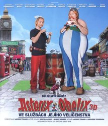 Asterix a Obelix ve službách jejího veličenstva (2D+3D) (BLU-RAY)