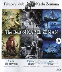 The Best of KAREL ZEMAN - kolekce (Cesta do pravěku, Baron Prášil, Vynález zkázy) (BLU-RAY)