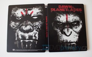 Úsvit planety opic (2D+3D) (2 BLU-RAY) - STEELBOOK 