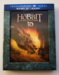 Hobit: Šmakova dračí poušť (2D+3D) (5 BLU-RAY) - prodloužená verze