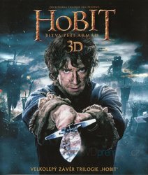 Hobit: Bitva pěti armád (2D+3D) (4 BLU-RAY)