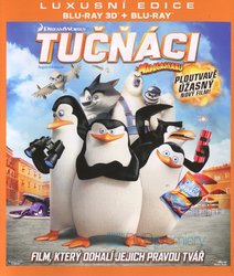 Tučňáci z Madagaskaru (2D + 3D) (2 BLU-RAY)