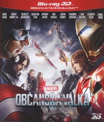 Captain America: Občanská válka (2D+3D) (2 BLU-RAY)
