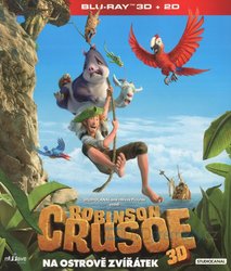 Robinson Crusoe: Na ostrově zvířátek (2D+3D) (1 BLU-RAY)