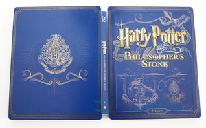 Harry Potter a kámen mudrců (BLU-RAY+DVD BONUS) - STEELBOOK