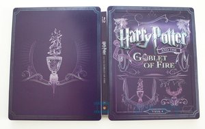 Harry Potter a ohnivý pohár (BLU-RAY+DVD BONUS) - STEELBOOK