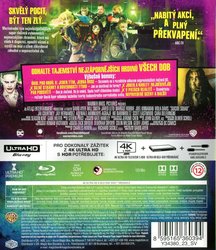 Sebevražedný oddíl (4K UHD + BLU-RAY) (2 BLU-RAY) - 2 verze filmu