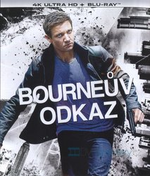 Bourneův odkaz (4K ULTRA HD+BLU-RAY) (2 BLU-RAY)