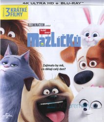 Tajný život mazlíčků (4K ULTRA HD+BLU-RAY) (2 BLU-RAY)