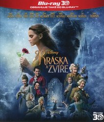 Kráska a zvíře (2017) (2D+3D) (2BLU-RAY) - nové filmové zpracování