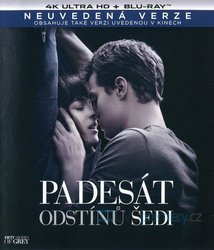 Padesát odstínů šedi (4K ULTRA HD+BLU-RAY) (2 BLU-RAY)