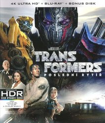 Transformers 5: Poslední rytíř (4K UHD + 2 BLU-RAY) (3 disky BLU-RAY)