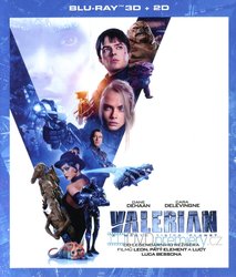 Valerian a město tisíce planet (2D + 3D) (2 BLU-RAY)