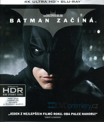 Batman začíná (4K ULTRA HD+BLU-RAY+BD BONUS) (3 BLU-RAY)