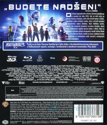 Ready Player One: Hra začíná (2D+3D) (2 BLU-RAY)