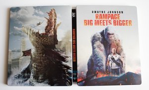 Rampage: Ničitelé (2D+3D) (2 BLU-RAY) - STEELBOOK