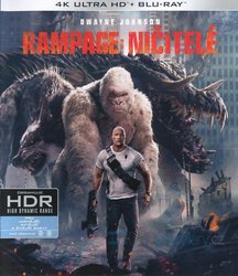 Rampage: Ničitelé (4K UHD + BLU-RAY) (2 BLU-RAY)