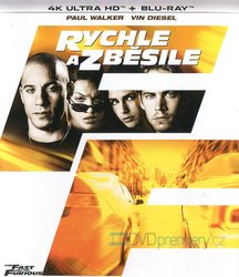 Rychle a zběsile (4K ULTRA HD+BLU-RAY) (2 BLU-RAY)