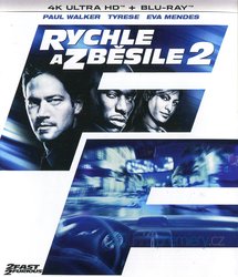 Rychle a zběsile 2 (4K ULTRA HD+BLU-RAY) (2 BLU-RAY)