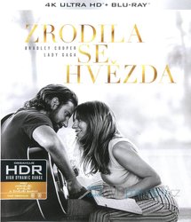 Zrodila se hvězda (2018) (4K ULTRA HD+BLU-RAY) (2 BLU-RAY)