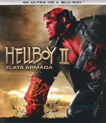 Hellboy 2: Zlatá armáda (4K ULTRA HD+BLU-RAY) (2 BLU-RAY)