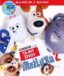 Tajný život mazlíčků 2 (2D + 3D) (2 BLU-RAY)