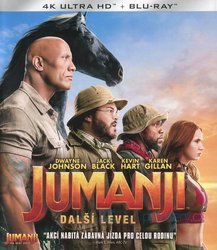 Jumanji 3: Další level (4K ULTRA HD + BLU-RAY) (2 BLU-RAY)
