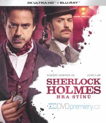 Sherlock Holmes: Hra stínů (4K ULTRA HD + BLU-RAY) (2 BLU-RAY)