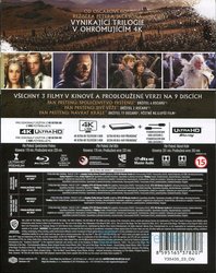 Pán prstenů filmová trilogie kolekce (4K ULTRA HD BLU-RAY) (9 disků UHD) - 2 verze filmu