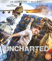 Uncharted (4K ULTRA HD + BLU-RAY) (2 BLU-RAY) - DOVOZ