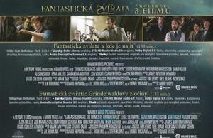 Fantastická zvířata 1-3 kolekce (3 BLU-RAY)