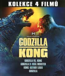 Godzilla + Kong kolekce (4 BLU-RAY)