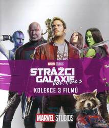 Strážci Galaxie kolekce 1-3 (3 BLU-RAY)