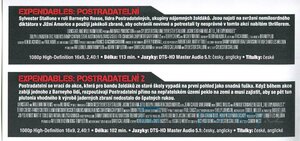 Expendables: Postradatelní kolekce 1-4 (4 BLU-RAY)