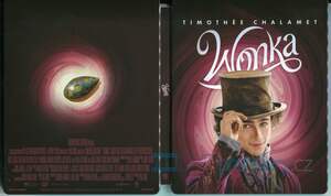 Wonka (BLU-RAY + DVD) - STEELBOOK (motiv Wonka)