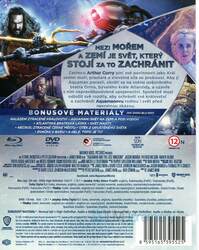 Aquaman a ztracené království (BLU-RAY + DVD) - STEELBOOK (motiv Ice)