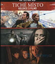 Tiché místo kolekce 1-3 (4K ULTRA HD BLU-RAY) 3 disky