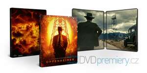 Oppenheimer (4K UHD + 2 BLU-RAY) - výroční vydání - STEELBOOK