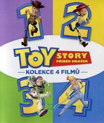 Toy Story: Příběh hraček kolekce 1-4 (4 BLU-RAY)