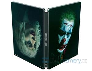 Joker 2: Folie a Deux (4K UHD + BLU-RAY) 2 disky - STEELBOOK - motiv Character