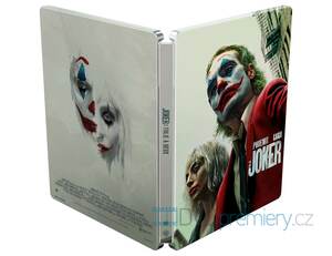 Joker 2: Folie a Deux (4K UHD + BLU-RAY) 2 disky - STEELBOOK - motiv Skyline