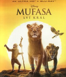 Mufasa - Lví král (4K ULTRA HD + BLU-RAY) (2 BLU-RAY)