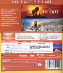 Lví král (2019) + Mufasa: Lví král - kolekce (2 BLU-RAY)