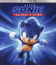 Ježek Sonic 1-3 kolekce (4K ULTRA HD BLU-RAY) 3 disky