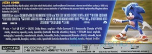 Ježek Sonic 1-3 kolekce (4K ULTRA HD BLU-RAY) 3 disky