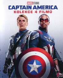 Captain America kolekce (4 BLU-RAY)