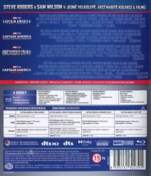 Captain America kolekce (4 BLU-RAY)