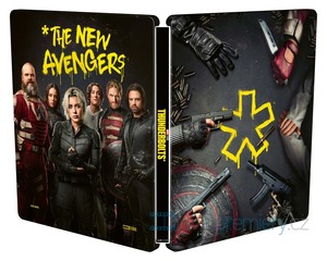 Thunderbolts - Noví Avengers (4K UHD + BLU-RAY) 2 disky - STEELBOOK