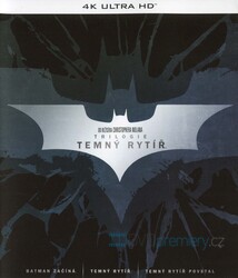 Temný rytíř trilogie (4K ULTRA HD BLU-RAY) 3 disky