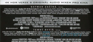 Temný rytíř trilogie (4K ULTRA HD BLU-RAY) 3 disky